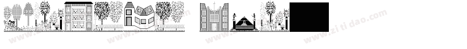 Houses Two字体转换